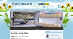 Desktop Screenshot of ainuldzuha.com